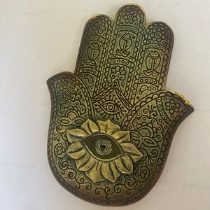 Hamsa Hand Incense Stick holder